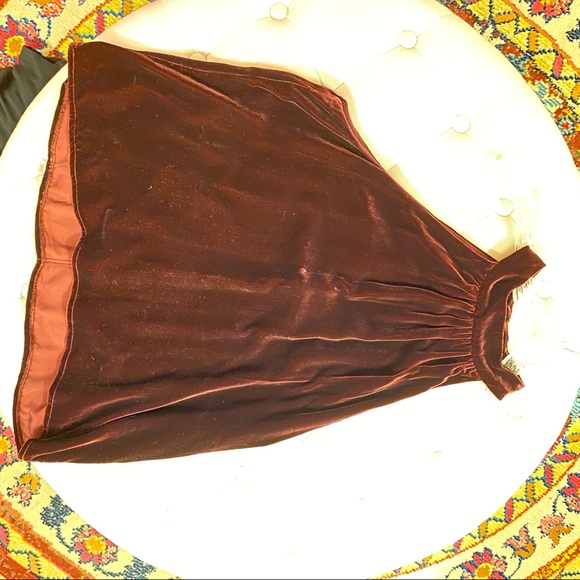 Anthropologie Kachel Chelsea velvet halter sz 12 - Picture 12 of 14